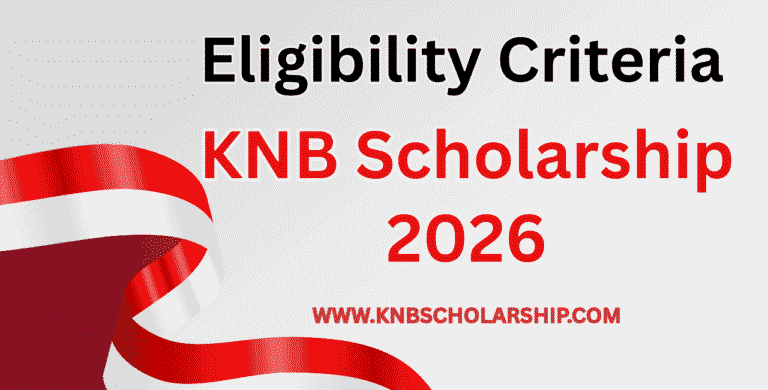KNB Scholarship Eligibility Criteria 2026