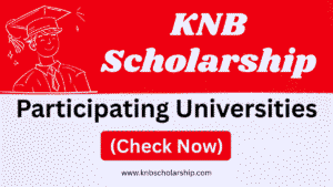 KNB Scholarship Participating Universities