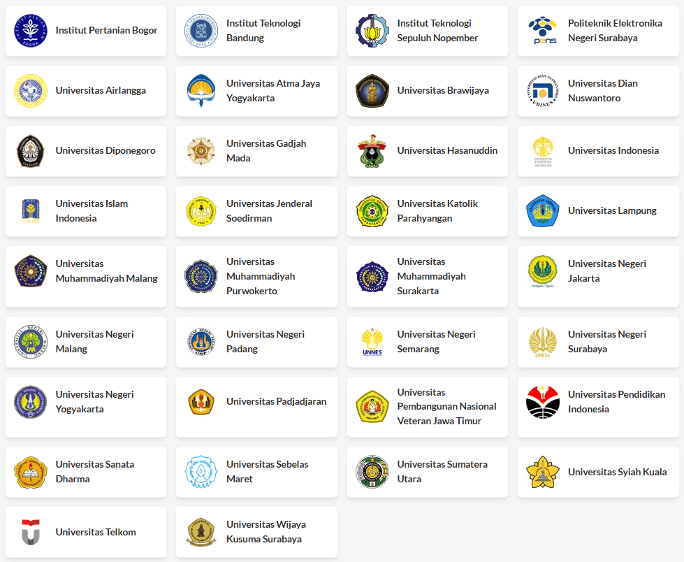 KNB Scholarship University List