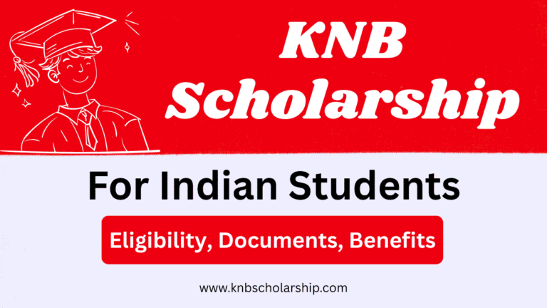 KNB Scholarship for Indian Students